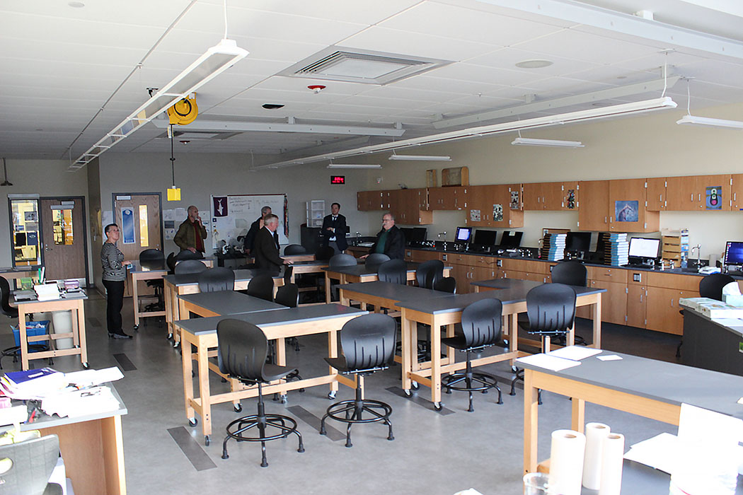 Plymouth South High School, Science Classroom