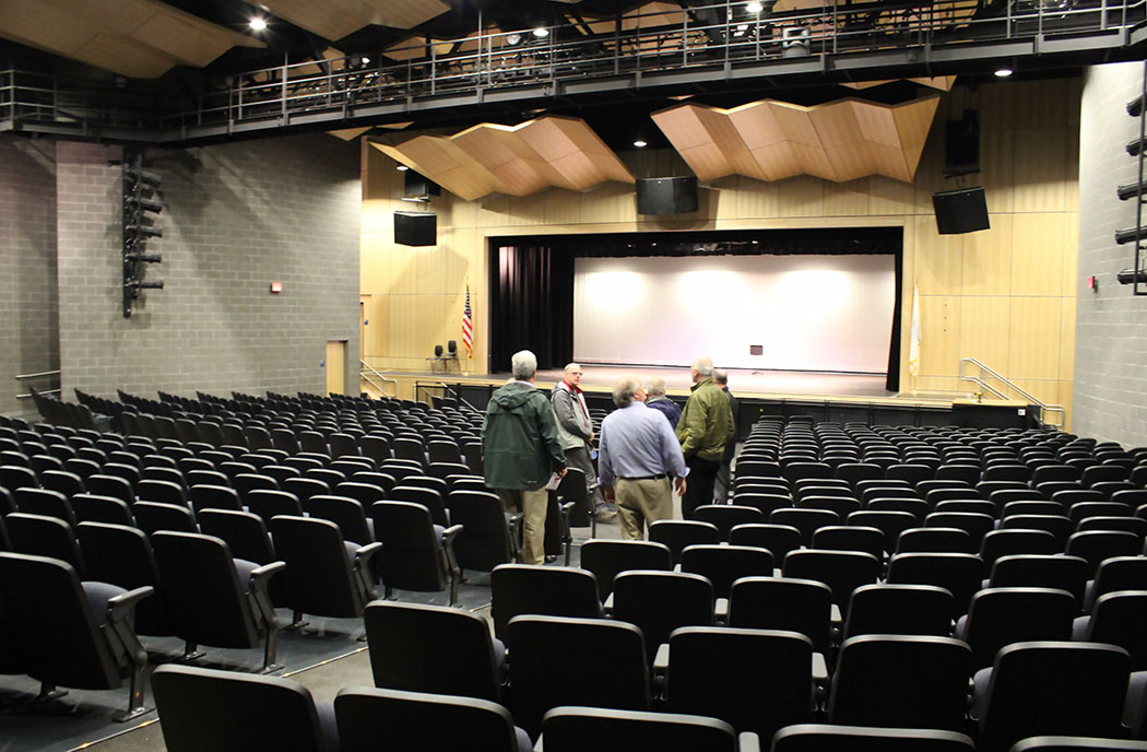 John W. Rogers Middle & Rockland High School, Auditorium