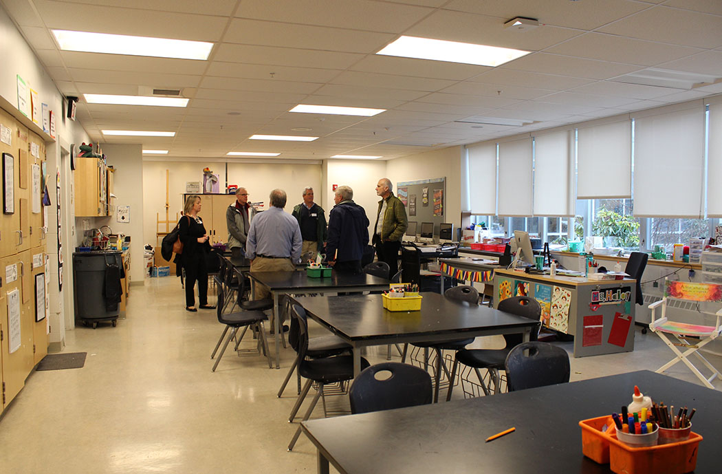 John W. Rogers Middle & Rockland High School, Art Classroom